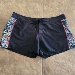 Black Zebra | MIKEN | Bikini Board Short